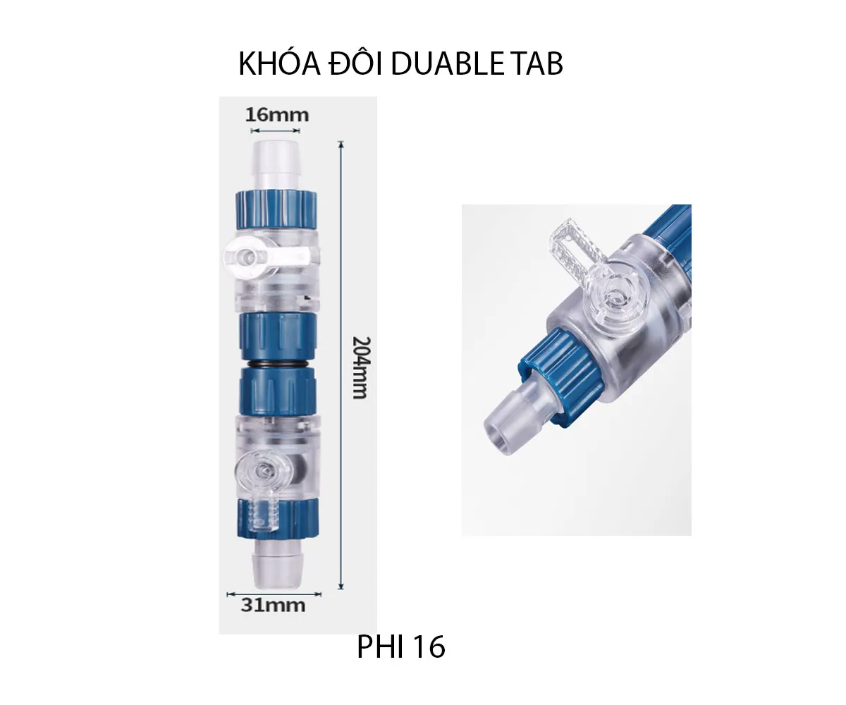 KHÓA DOUBLE TAB MARINE CAO CẤP